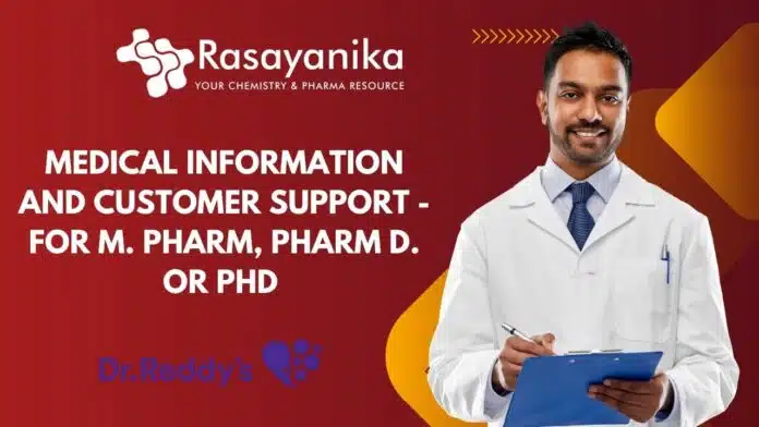 Medical Information and Customer Support Medical Information and Customer Support