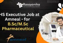 EHS Executive Job at Amneal – for B.Sc/M.Sc Pharmaceutical, Apply Now! EHS Executive Job at Amneal