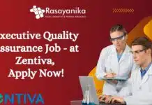 Executive Quality Assurance Job at Zentiva, Apply Now! Executive Quality Assurance Job - at Zentiva