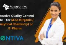 Executive Quality Control Role at Zentiva, Apply Now! Executive Quality Control Role - at Zentiva, Apply Now!