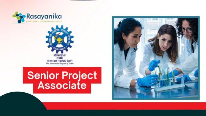 IMTECH Senior Project Associate | Pharma Candidates Apply Now CSIR-IMTECH Pharma Project Job | Apply Now