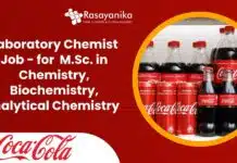 Laboratory Chemist at Coca-Cola – Ensure Quality, Drive Innovation Laboratory Chemist Job