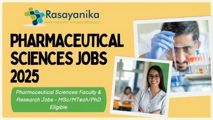 NIPER Raebareli Pharmaceutical Sciences Jobs 2025 – Apply by 18 June NIPER Raebareli Pharmaceutical Sciences Jobs 2025 – Apply by 18 June