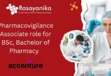 Launch Your Career in Drug Safety with Accenture’s Pharmacovigilance Role, Apply Now! Pharmacovigilance Associate role