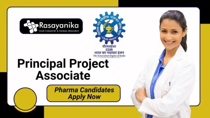 _Principal Project Associate Job at IMTECH Pharma Candidates Apply Now Principal Project Associate Job at IMTECH| Pharma Candidates Apply Now