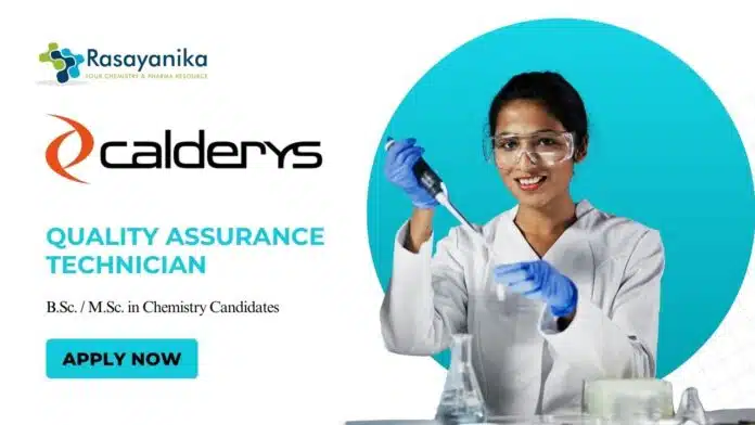 Analytical Chemistry Jobs at Calderys | Apply Now for QA Technician Position Analytical Chemistry Jobs at Calderys | Apply Now for QA Technician Position