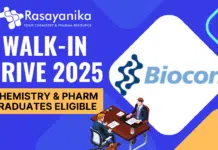 Biocon Biologics is Hiring Chemistry and Pharm Graduates | Walk-in Drive on July 13 Biocon Walk-in Drive 2025 – Chemistry & Pharm Graduates Eligible