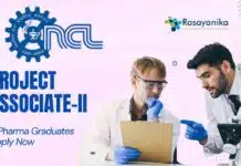 CSIR-NCL Project Associate-II Job | MPharma Graduates Apply Now CSIR-NCL Project Associate-II Job | MPharma Graduates Apply Now