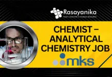 MKS Instruments Hiring: MSc Chemistry Graduates Apply Now! Chemist – Analytical Chemistry Job at MKS Instruments India