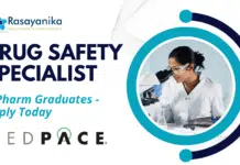 Medpace Hiring Drug Safety Specialist – B. Pharm Graduates Can Apply Now Drug Safety Specialist Jobs at Medpace Navi Mumbai Apply Now
