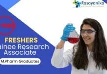 Freshers Pharma Jobs at Hetero – Apply for Trainee Research Associate Position Freshers Pharma Jobs at Hetero - Apply for Trainee Research Associate position