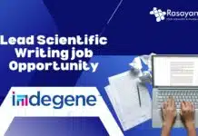 Scientific Writing job at Indegene – Apply Now! Lead Scientific Writing at Indegene