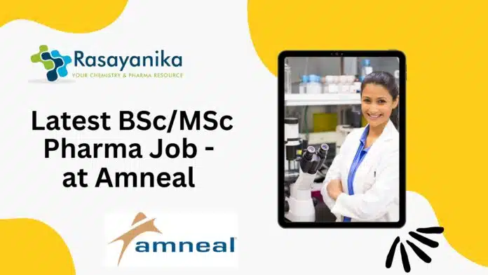 Job - at Amneal Job - at Amneal