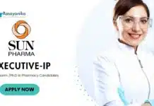 Latest M Pharma Jobs at Sun Pharma | Apply Now for Executive Position Latest M Pharma Jobs at Sun Pharma | Apply Now for Executive Position