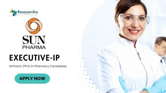 Latest M Pharma Jobs at Sun Pharma | Apply Now for Executive Position Latest M Pharma Jobs at Sun Pharma | Apply Now for Executive Position