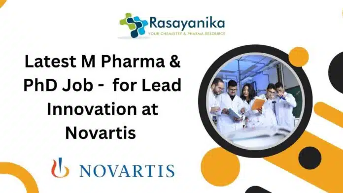Latest M Pharma & PhD Job (1)