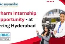 MPharm Internship Opportunity at Ferring Hyderabad, Apply Now! MPharm Internship Opportunity
