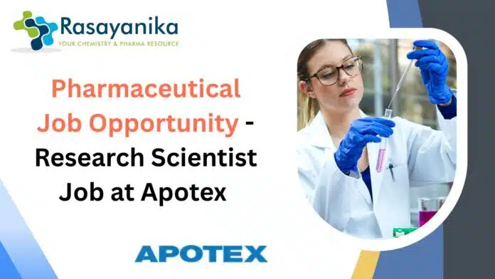 Pharmaceutical Job Opportunity Pharmaceutical Job Opportunity