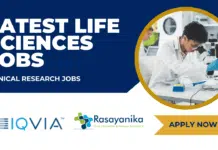 Latest Pharmacy Jobs at IQVIA – Clinical Research Jobs in India Latest B Pharma Jobs at IQVIA – Clinical Research Jobs