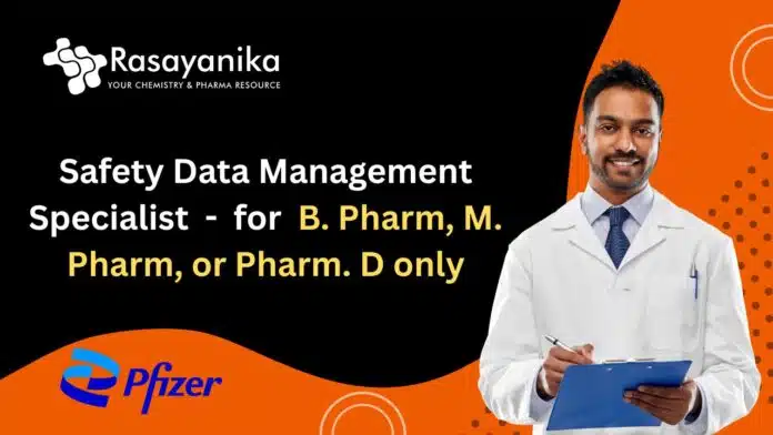 Safety Data Management Specialist Safety Data Management Specialist