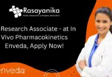 Sr Research Associate Pharmacology at In Vivo Pharmacokinetics Enveda, Apply Now! Sr Research Associate