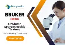 BSc Chemistry Job Opportunities at Bruker | Apply Now for the Apprenticeship Trainee Position BSc Chemistry Job Opportunities at Bruker | Apply Now for the Apprenticeship Trainee Position
