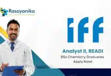 BSc Chemistry Jobs at International Flavors & Fragrances | Apply Now For The Analyst II Role BSc Chemistry Jobs at International Flavors & Fragrances | Apply Now For The Analyst II Role