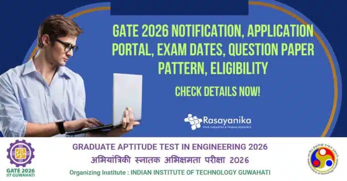 GATE 2026 Exam Dates Released GATE 2026 Exam Dates Released