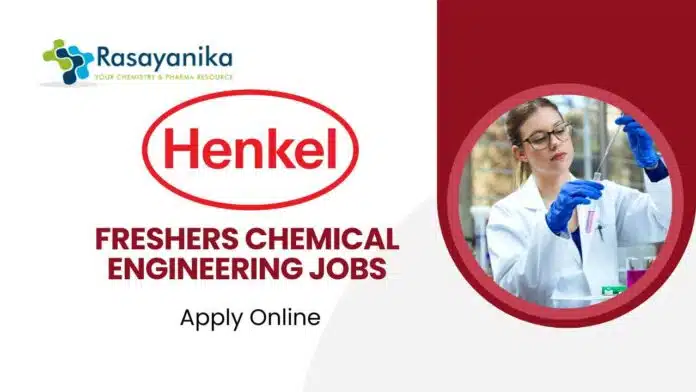Chemical Engineering Job Openings Chemical Engineering Job Openings