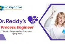 Chemical Engineering & Pharma Jobs at Dr.Reddy’s | Apply Now for the Process Engineer Role Chemical Engineering Jobs at Dr.Reddy's | Apply Now for the Process Engineer Role