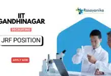Chemistry Research Jobs at IIT Gandhinagar | MSc Graduates Apply for the JRF Position Chemistry Research Jobs at IIT Gandhinagar MSc Graduates Apply for the JRF Position (2)
