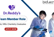 Freshers Chemistry Jobs at Dr. Reddy’s – BSc/ MSc Candidates Apply Now Freshers Chemistry Job at Dr. Reddy’s - BSc MSc Graduates Apply Now