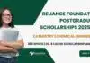 Reliance Foundation Postgraduate Scholarships 2025-26 For Chemistry Reliance Foundation Postgraduate Scholarships 2025-26 For Chemistry
