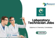 Laboratory Technician Jobs at GITAM Deemed University | Chemistry Candidates Apply Now Laboratory Technician Jobs at GITAM Deemed University | Chemistry Candidates Apply Now