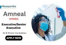 Latest Pharma Jobs at Amneal | Apply Now Senior Executive Position Latest Pharma Jobs at Amneal | Apply Now Senior Executive Position