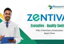 MSc Chemistry Jobs At Zentiva | Apply Now For The Executive – Quality Control Role MSc Chemistry Jobs At Zentiva | Apply Now For The Executive – Quality Control Role