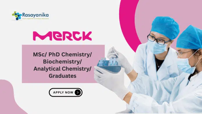 MSc Chemistry Jobs at Merck - Apply Now for the Assistant Quality Control Role MSc Chemistry Jobs at Merck - Apply Now for the Assistant Quality Control Role
