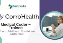 Medical Coding Jobs at CorroHealth | BPharm/MPharm Candidates Apply Now Medical Coding Jobs at CorroHealth | BPharm/MPharm Candidates Apply Now