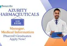 PharmD Jobs at Azurity Pharmaceuticals | Apply Now For The Manager, Medical Information Role PharmD Jobs at Azurity Pharmaceuticals | Apply Now For The Manager, Medical Information Role
