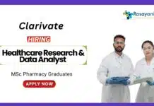 Pharma Jobs at Clarivate | Apply Now for the Associate Healthcare Research & Data Analyst Role Pharma Jobs at Clarivate Apply Now for the Associate Healthcare Research & Data Analyst Role (1)