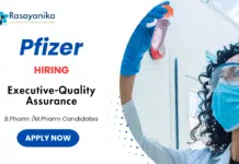 Quality Assurance Jobs at Pfizer | M Pharma Candidates Apply Now Quality Assurance Jobs at Pfizer | M Pharma Candidates Apply Now