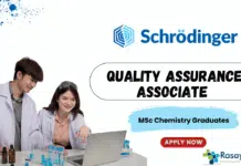 Freshers QA Jobs at Schrodinger – MSc Chemistry Graduates Apply Online Quality Assurance Jobs at Schrodinger - MSc Chemistry Graduates Apply Online