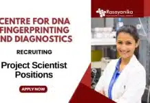 Research Associate Jobs at CDFD | M Pharm Candidates Apply Now Research Associate Jobs