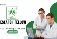 Research Fellow Position at Tocklai – MSc Chemistry Graduates Attend The Walk-In Interview Research Fellow Position at Tocklai - MSc Chemistry Graduates Attend The Walk-In Interview (1)