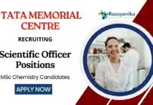 Scientist Jobs at Tata Memorial Centre | MSc Chemistry Candidates Apply Now Scientist Jobs at Tata Memorial Centre | MSc Chemistry Candidates Apply Now