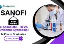 Job Vacancies at Sanofi | MPharm Graduates Apply Now for Junior Associate Role Job Vacancies at Sanofi | MPharm Graduates Apply Now for Junior Associate Role