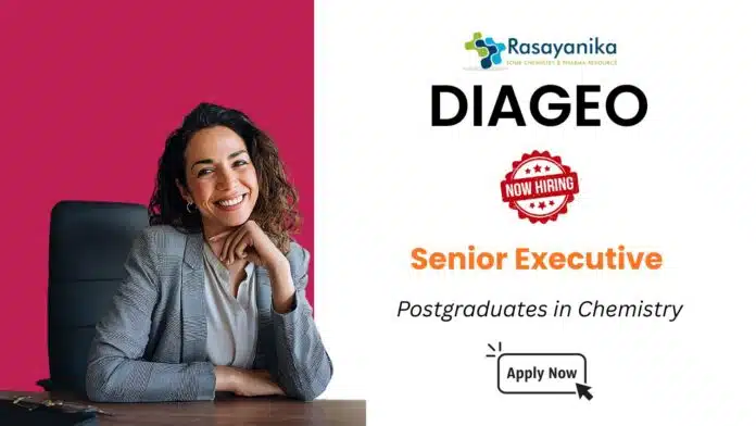 Senior Executive Job Vacancy in Kolkata | Postgraduates in Chemistry Apply Now Senior Executive Job Vacancy in Kolkata | Postgraduates in Chemistry Apply Now