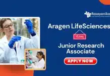 Freshers Organic Chem Jobs at Aragen LifeSciences | Apply Now for the Junior Research Associate Role Freshers Jobs at Aragen LifeSciences | Apply Now for the Junior Research Associate Role