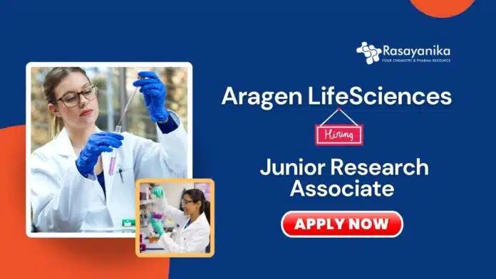 Freshers Jobs at Aragen LifeSciences | Apply Now for the Junior Research Associate Role Freshers Jobs at Aragen LifeSciences | Apply Now for the Junior Research Associate Role