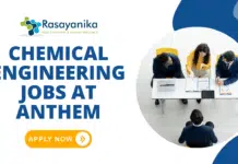 MSc Chemistry Candidates Attend Walk-In-Drive at Anthem Biosciences Chemical Engineering Jobs at Anthem Walk-in Interview 2025